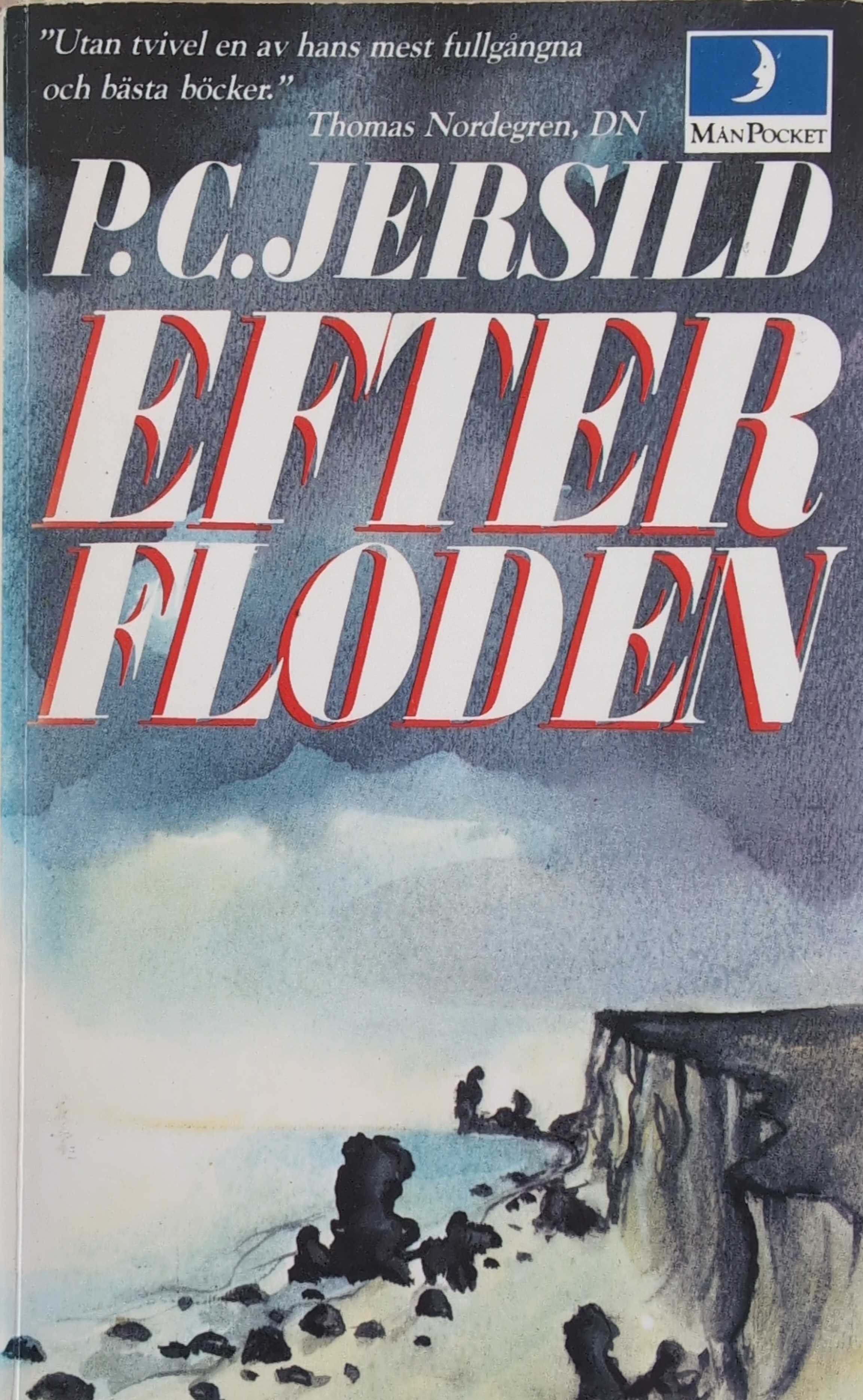 P.C Jersild: Efter floden (Hardcover, Swedish language, 1983, MånPocket)