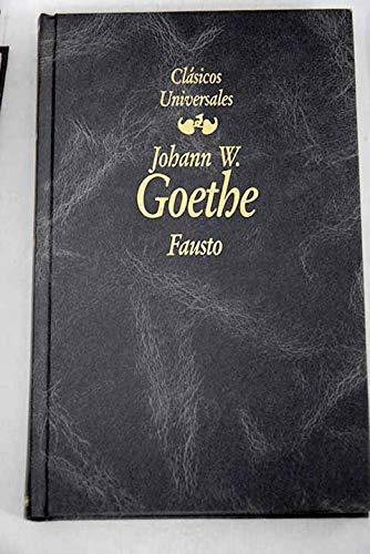 Johann Wolfgang von Goethe: Fausto (Spanish language, 1990)