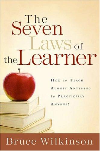 Bruce Wilkinson: The Seven Laws of the Learner (Hardcover, Multnomah)