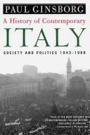 Paul Ginsborg: A History of Contemporary Italy (Paperback, Palgrave Macmillan)