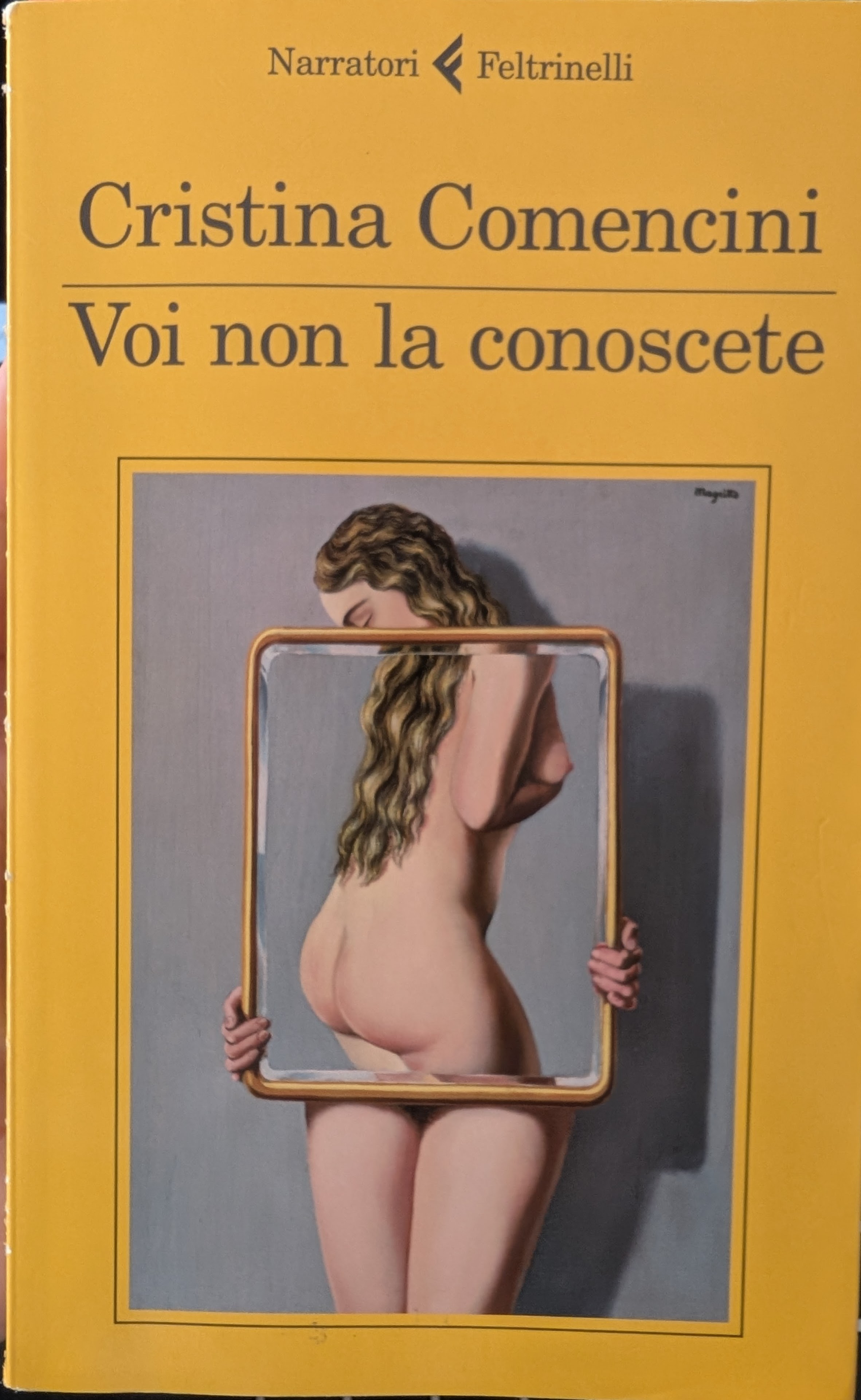Cristina Comencini: Voi non la conoscete (Italiano language)
