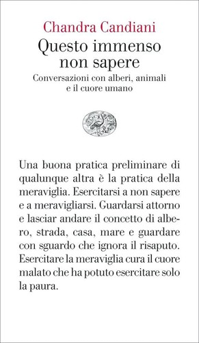 Chandra Candiani: Questo immenso non sapere (Paperback, Italian language, 2021, Einaudi)