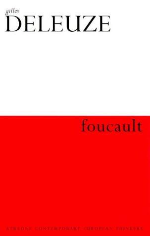 SEAN HAND (TRANSLATOR) GILLES DELEUZE: FOUCAULT (ATHLONE CONTEMPORARY EUROPEAN THINKERS S.) (Paperback, 1999, CONTINUUM INTERNATIONAL PUBLISHING GROUP - ATHLONE)