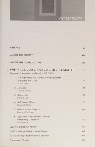 Patricia Hill Collins, Margaret L. Andersen: Race, class, and gender (Paperback, 2007, Thomson/Wadsworth)