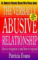 Patricia Evans, Patricia Evans: The verbally abusive relationship (1992, B. Adams)