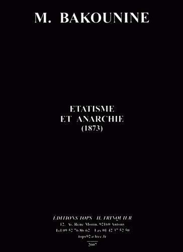 Mikhail Bakunin: Étatisme et anarchie : 1873 (French language)