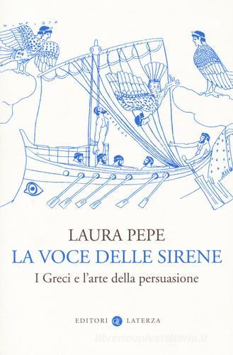 Laura Pepe: La voce delle sirene (Italian language, 2020, Editori GLF Laterza)