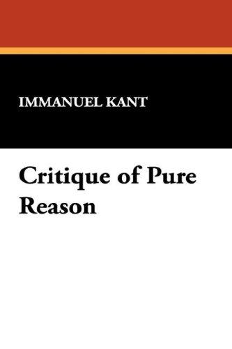 Immanuel Kant: Critique of Pure Reason (Paperback, Wildside Press)
