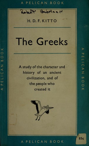 Humphrey Davy Findley Kitto: The Greeks (Paperback, Penguin (Non-Classics))