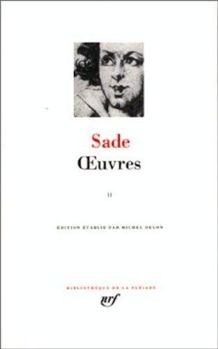 Marquis de Sade: Oeuvres (French language, 1995)