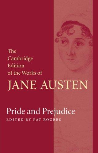 Jane Austen: Pride and Prejudice (2013, Cambridge University Press)