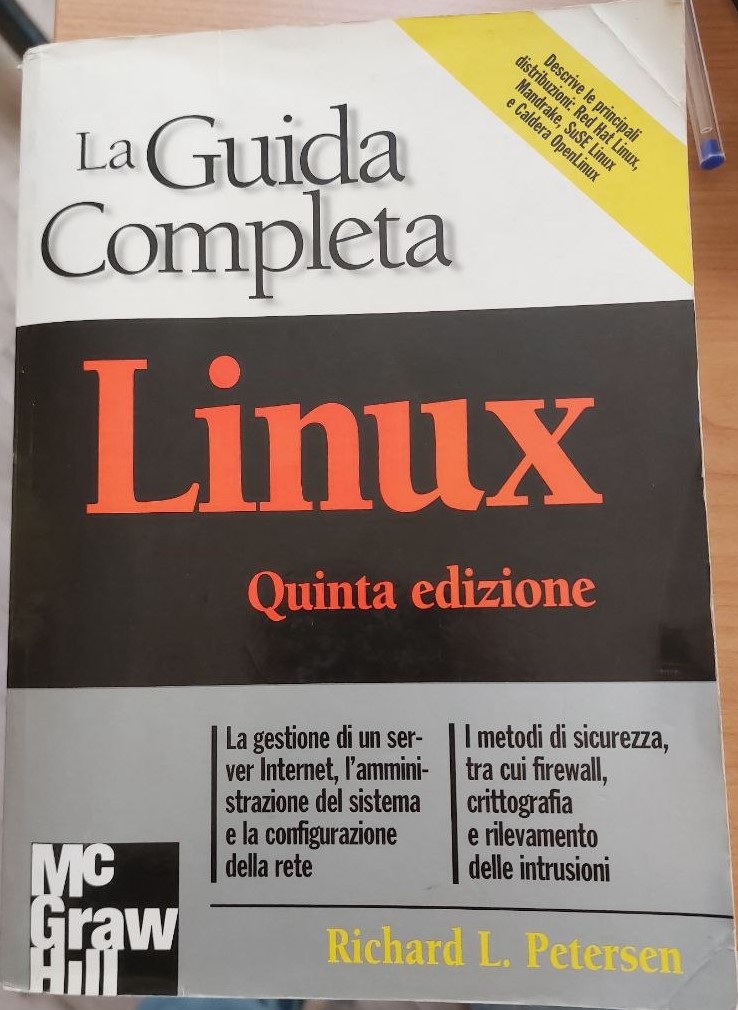 Richard L. Petersen: La guida completa Linux (Paperback, 2003, Mc Graw Hill)